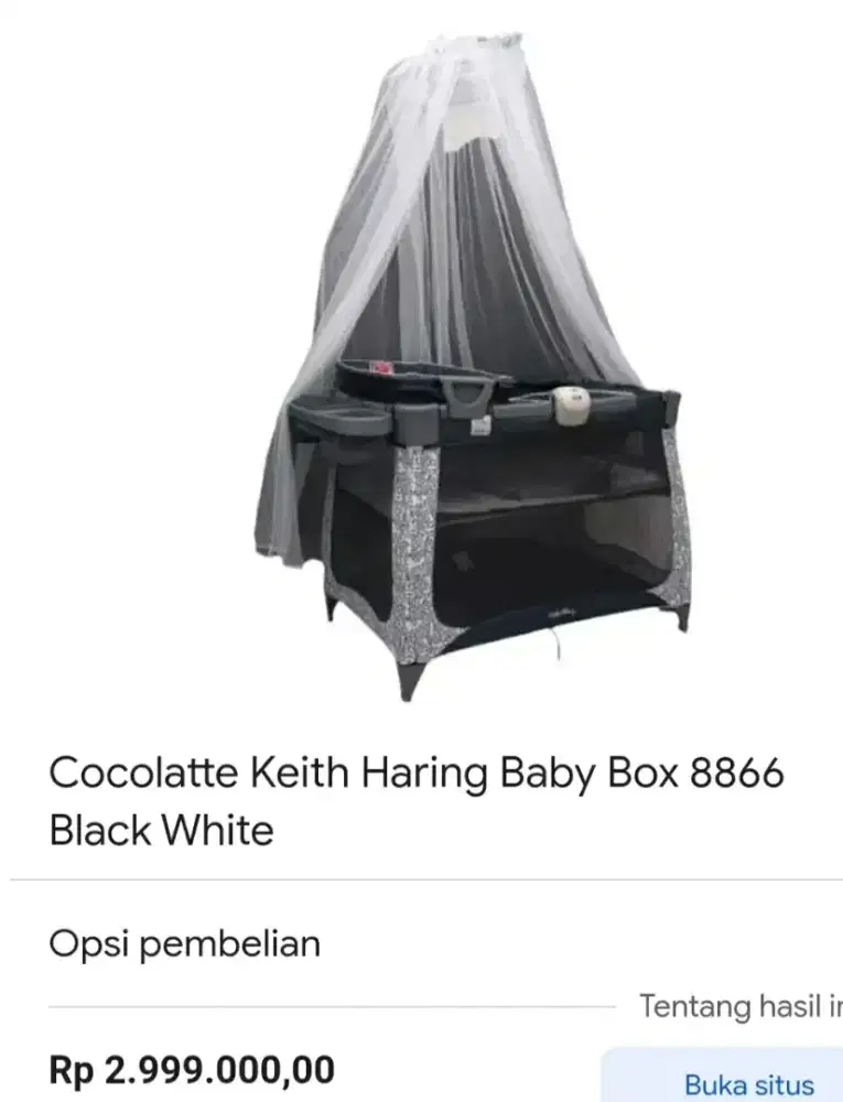 Baby Box Cocolatte Keith Haring Limited Edition