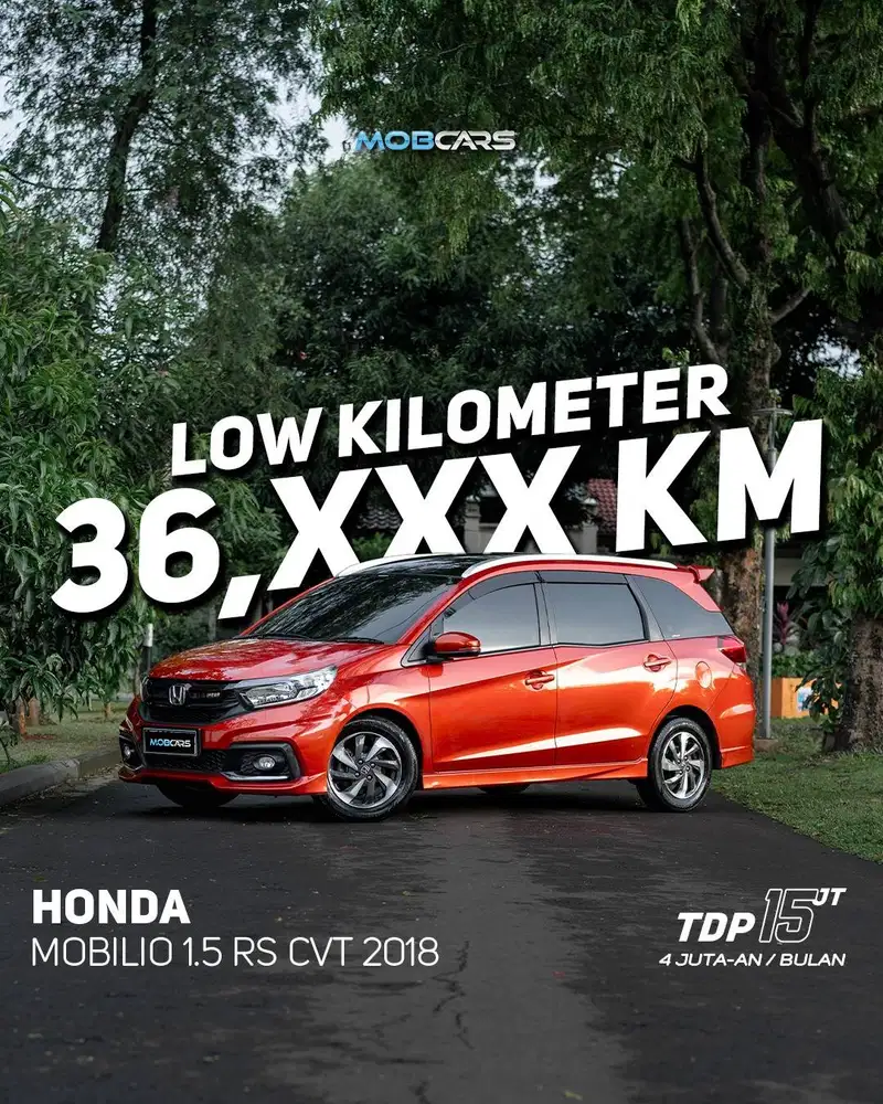 FREE BBM FULL TANK MOBILIO 1.5 RS CVT MATIC 2018