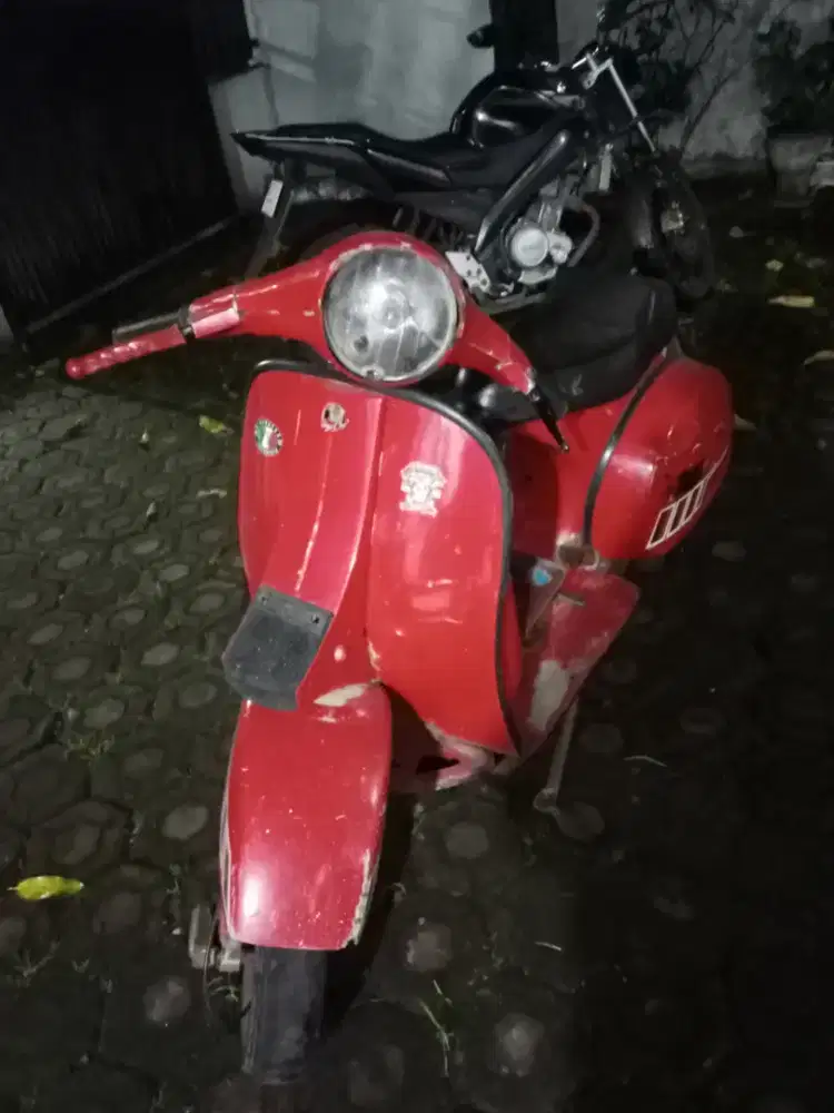 Vespa PS 84 kondisi hidup