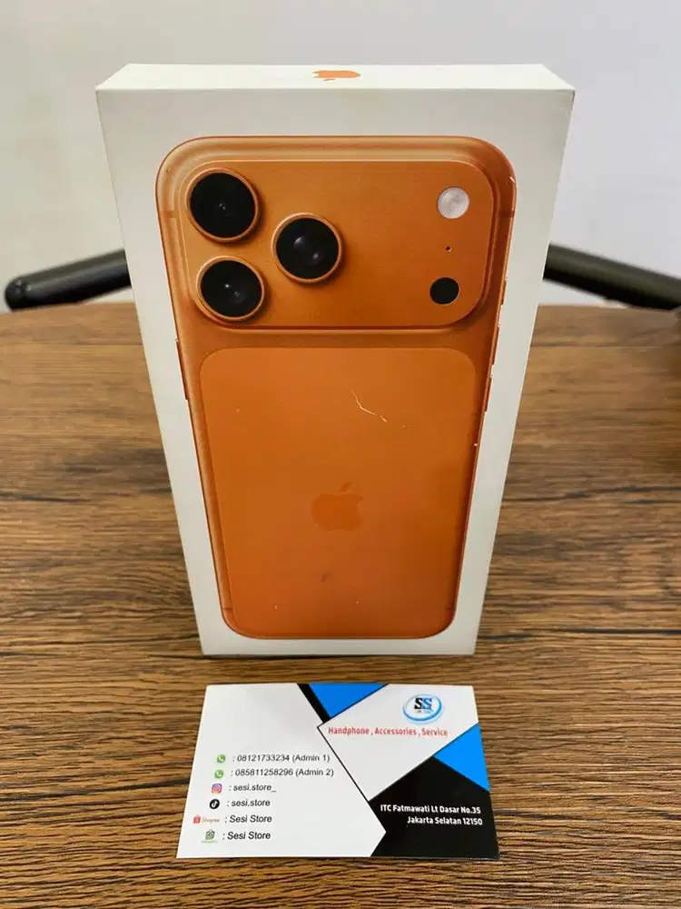 NEW IPHONE 17 PRO MAX 512 OREN IBOX