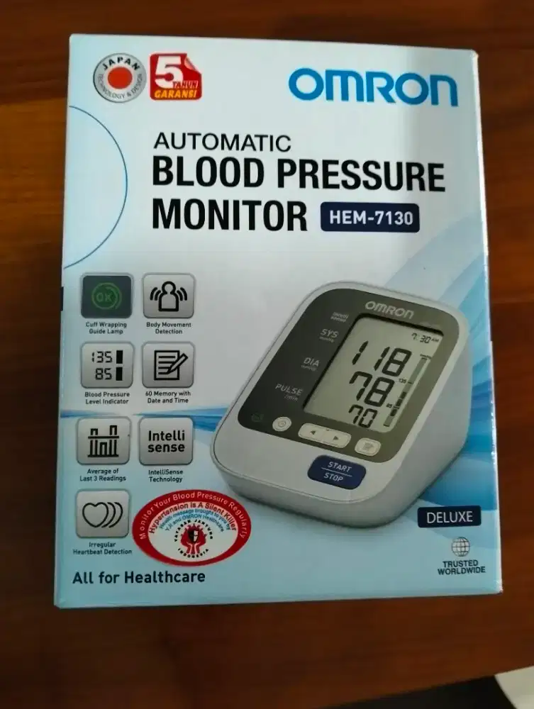 OMRON AUTOMATIC BLOOD PRESSURE MONITOR HEM 7130