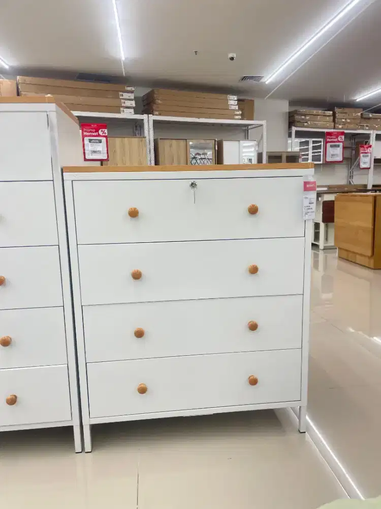 LACI PAKAIAN 4 DRAWERS