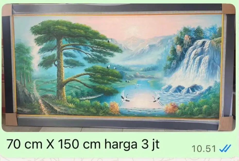 Lukisan Kampas exs pameran