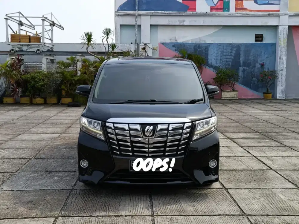 TOYOTA ALPHARD G ATPM 2.4 AT 2016/PAJAK 8-2026/KM65RB