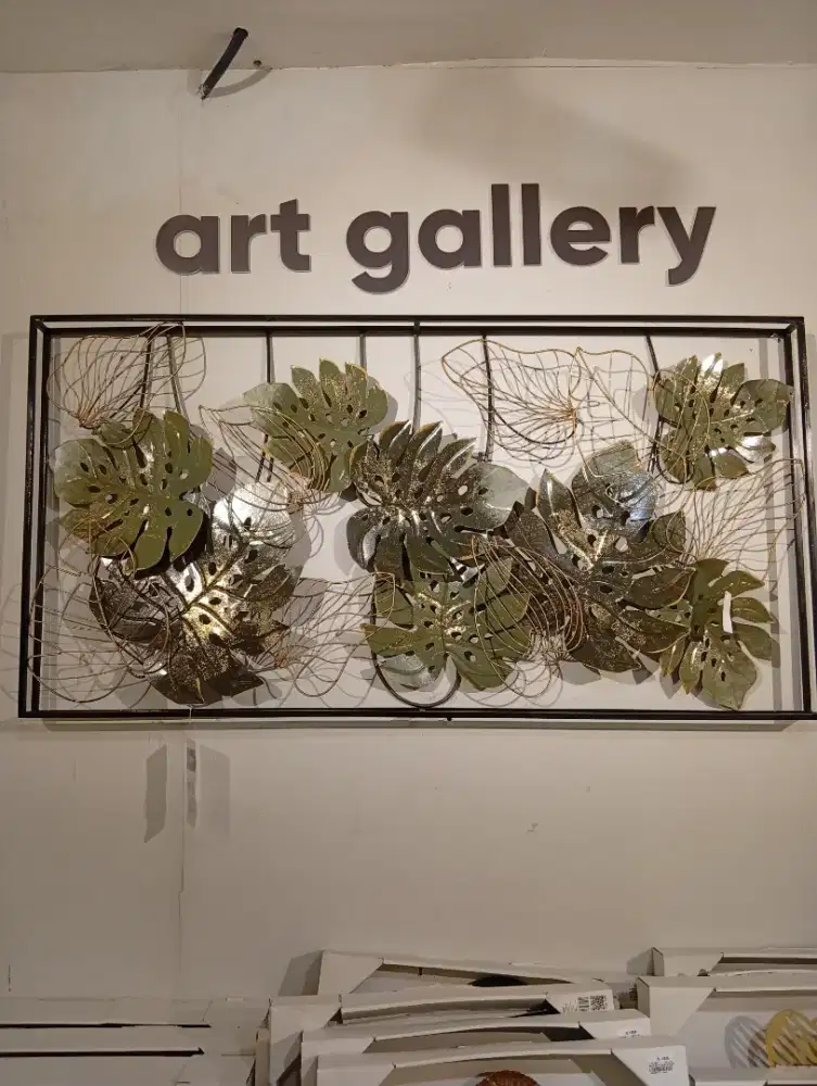 WALL ART MULTI LEAVES SM49 134.6X68.6CM