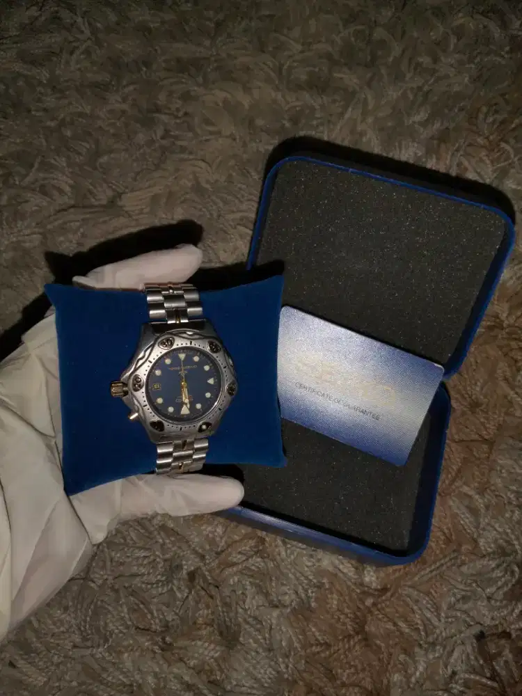 Jam tangan Seiko Scuba Diver 5M42-0B60 Kinetic 200m