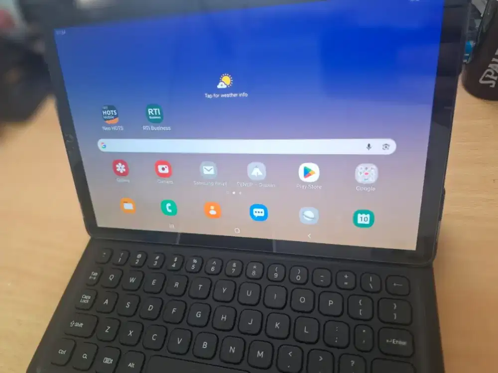 Samsung Tab S4 Lengkap KeyBoard. MULUS NORMAL. Samsung Tablet S4
