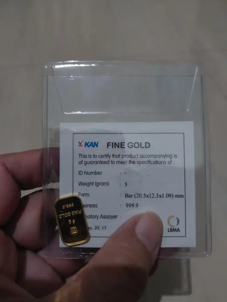 Antam Retro 5grm No Nego.