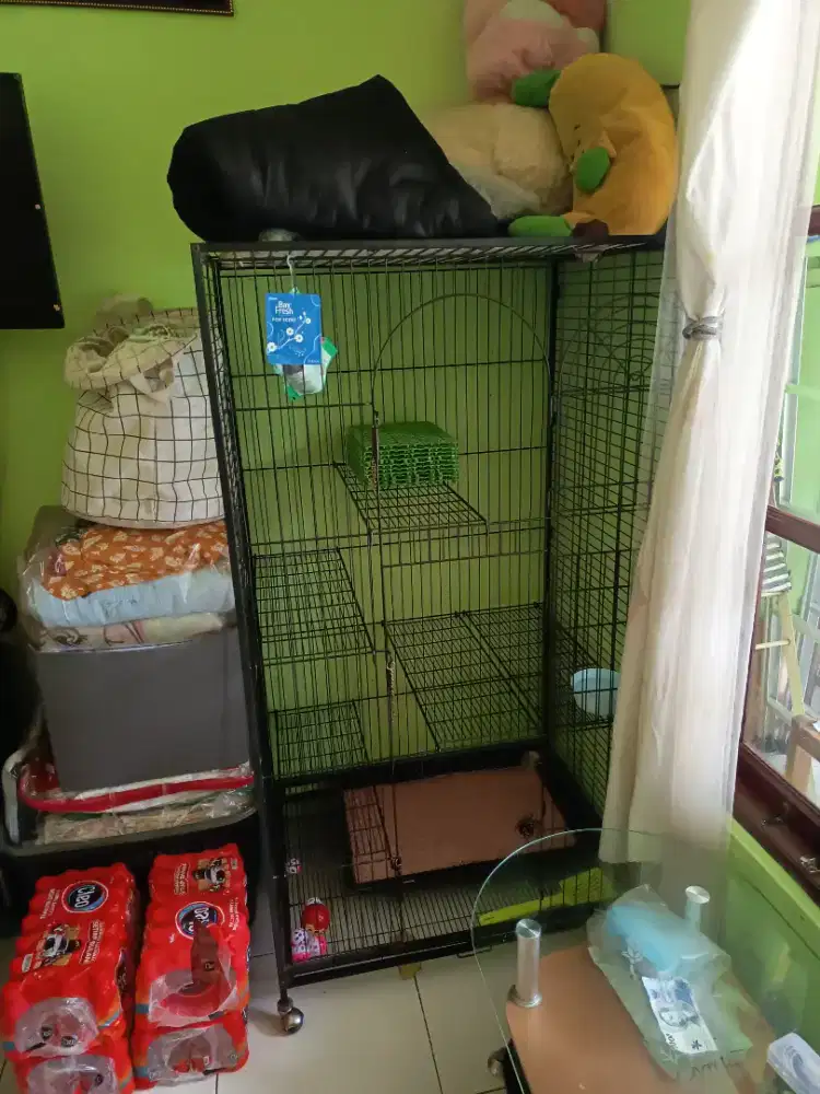 Dijual Kandang Kucing Besi