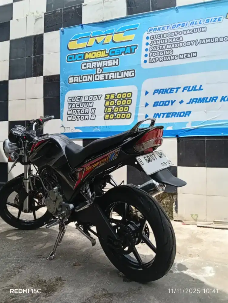 Scorpio Z modif 10 juta nama sndiri225cc hidup lengkap murah antik ori