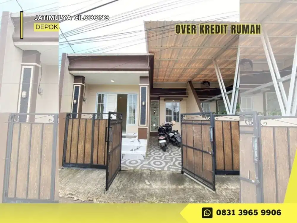 Over Kredit rmh dkt alun alun GDC 65JT di Barokah Residence Cilodong depok
