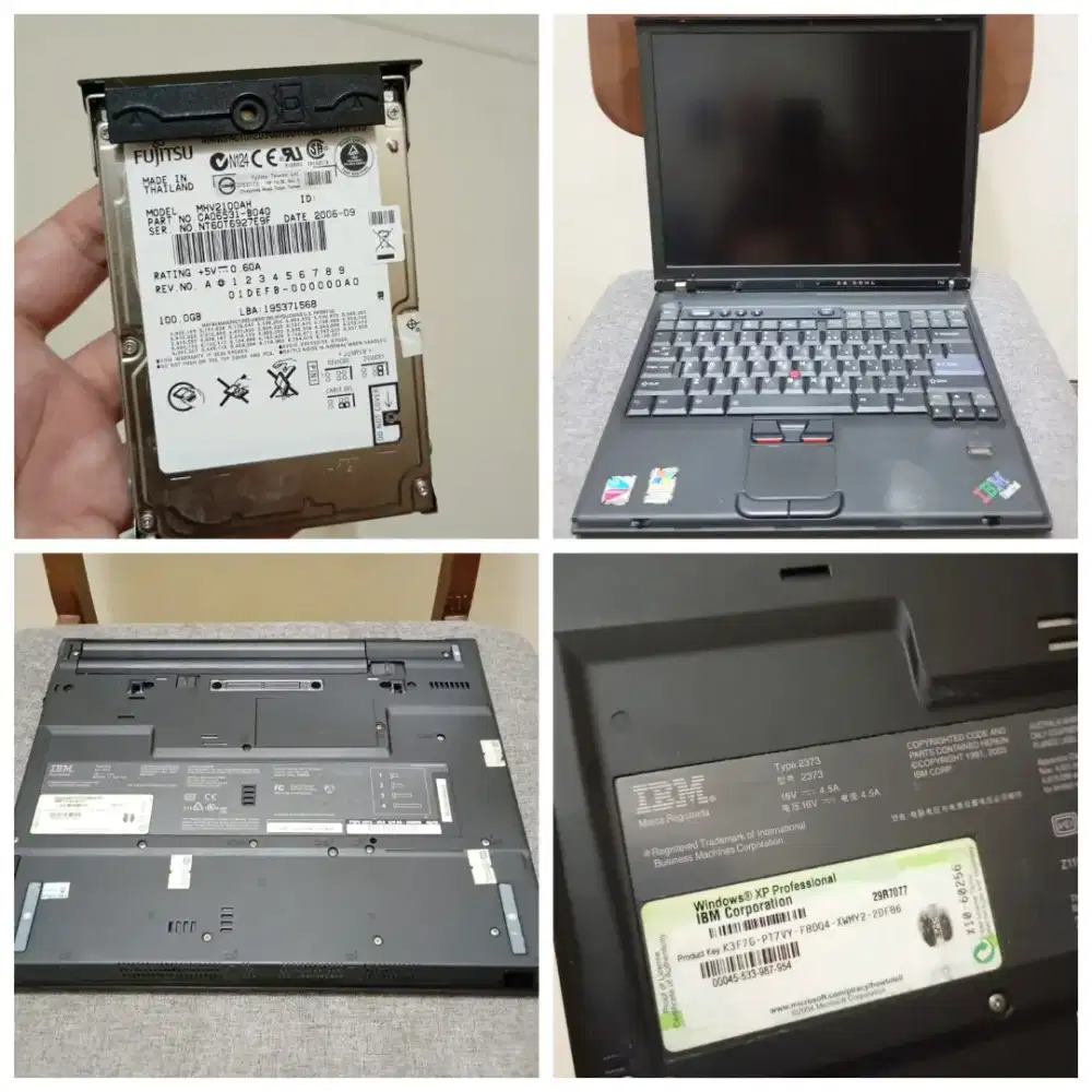 Laptop IBM Thinkpad T42 Original