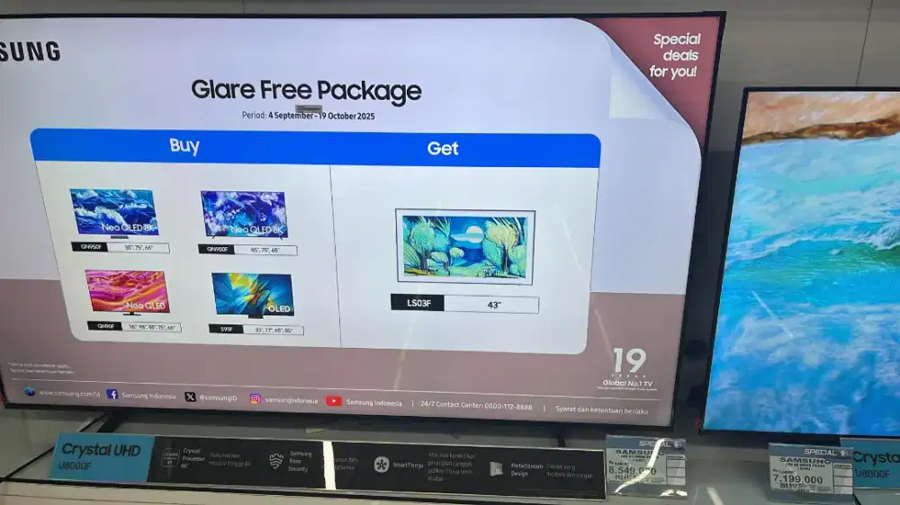 TV Sharp 65inch gratis 2x cicilan
