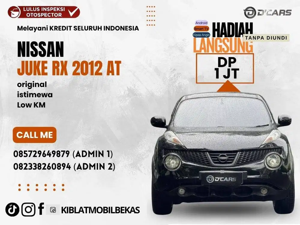 NISSAN JUKE RX 2011 MATIC ORIGINAL LOW KM