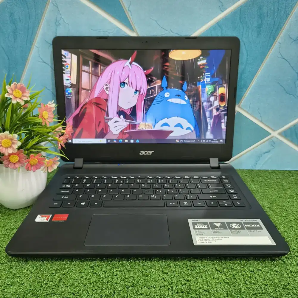 Jual Bu Laptop Acer Aspire A314-41 A9 8/256Gb