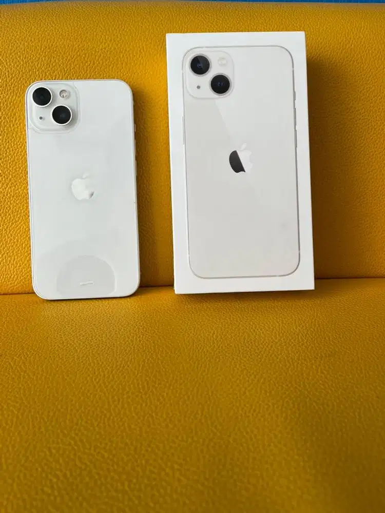 Iphone 13 white mulus bangt 100% BH 89 ori ex pemakain cw