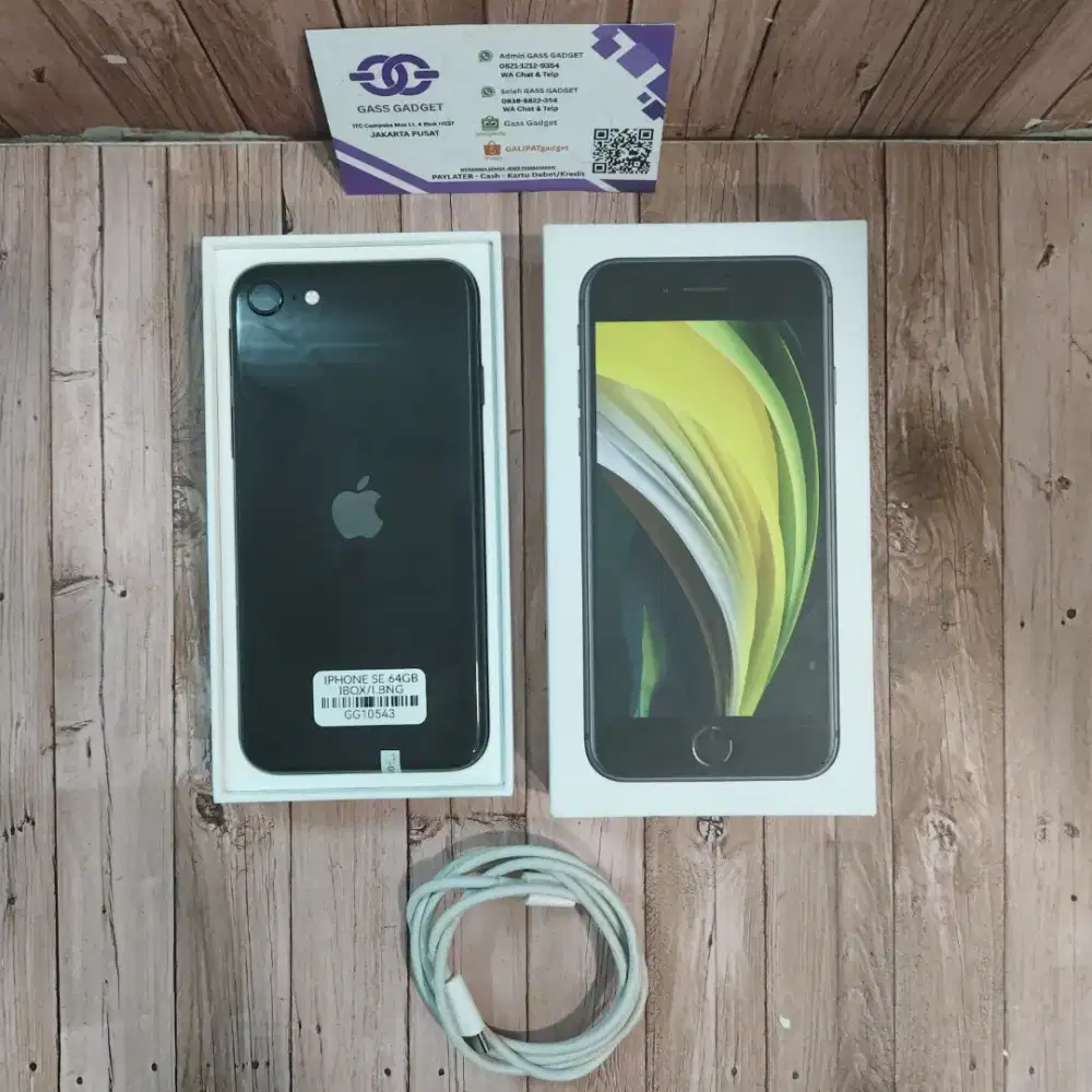 IPHONE SE 2 64GB IBOX FULLSET GG10543