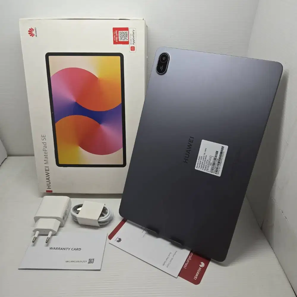 LIKE NEW MULUS!  HUAWEI MATEPAD SE GREY 6/128 FULLSET NO MINUS