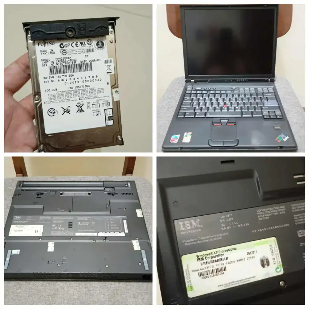 Laptop IBM Thinkpad T42 Original