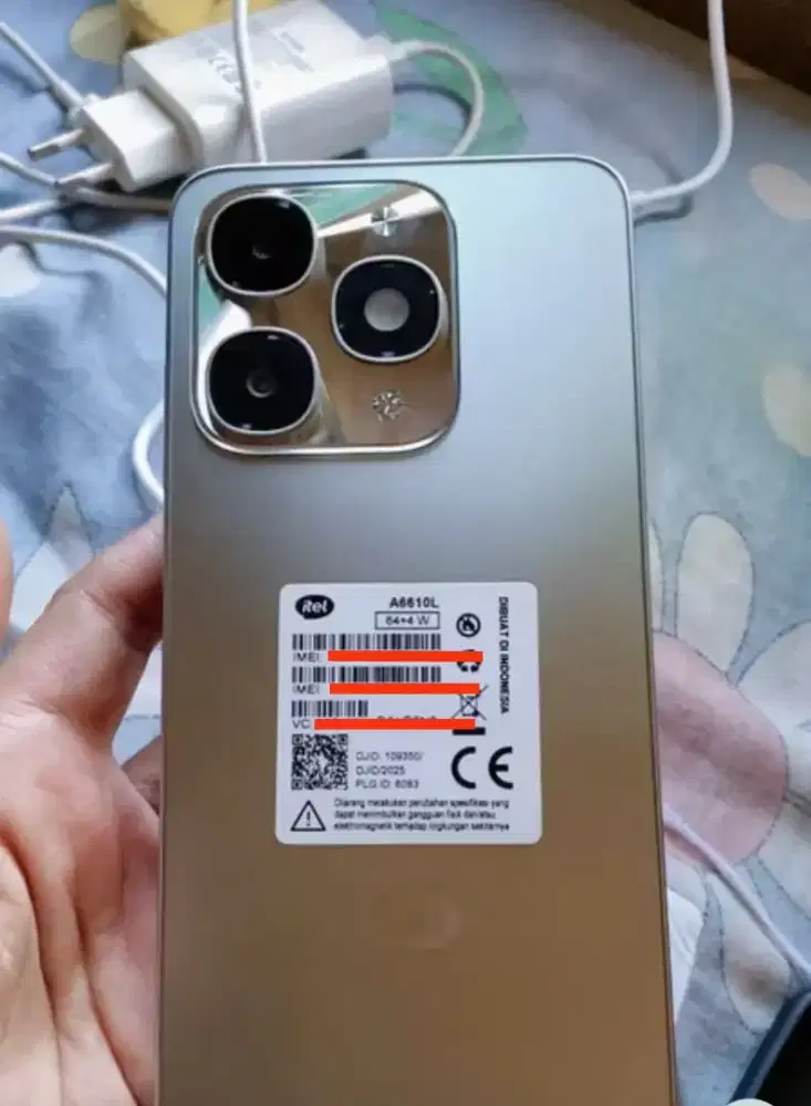 Handphone Itel A90 4/256 GB Pure Titanium Second Like New