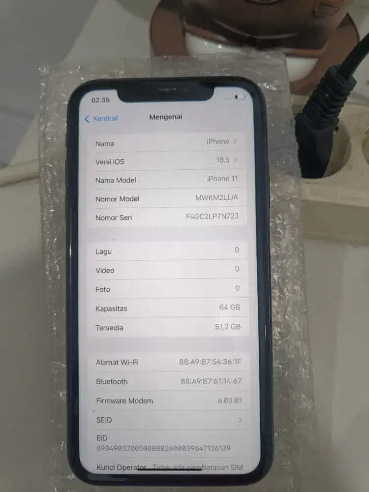 iPhone 11 64gb mulus