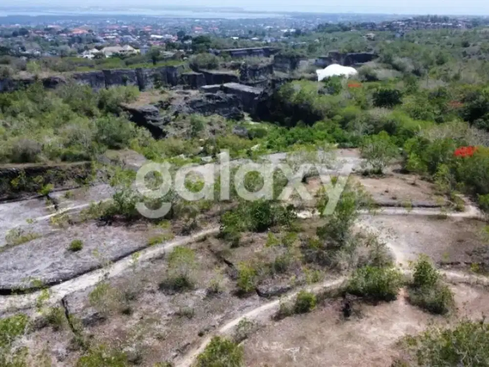 DIJUAL Dan DISEWAKAN TANAH VIEW LAUT Dan GWK, UNGASAN BADUNG, BALI