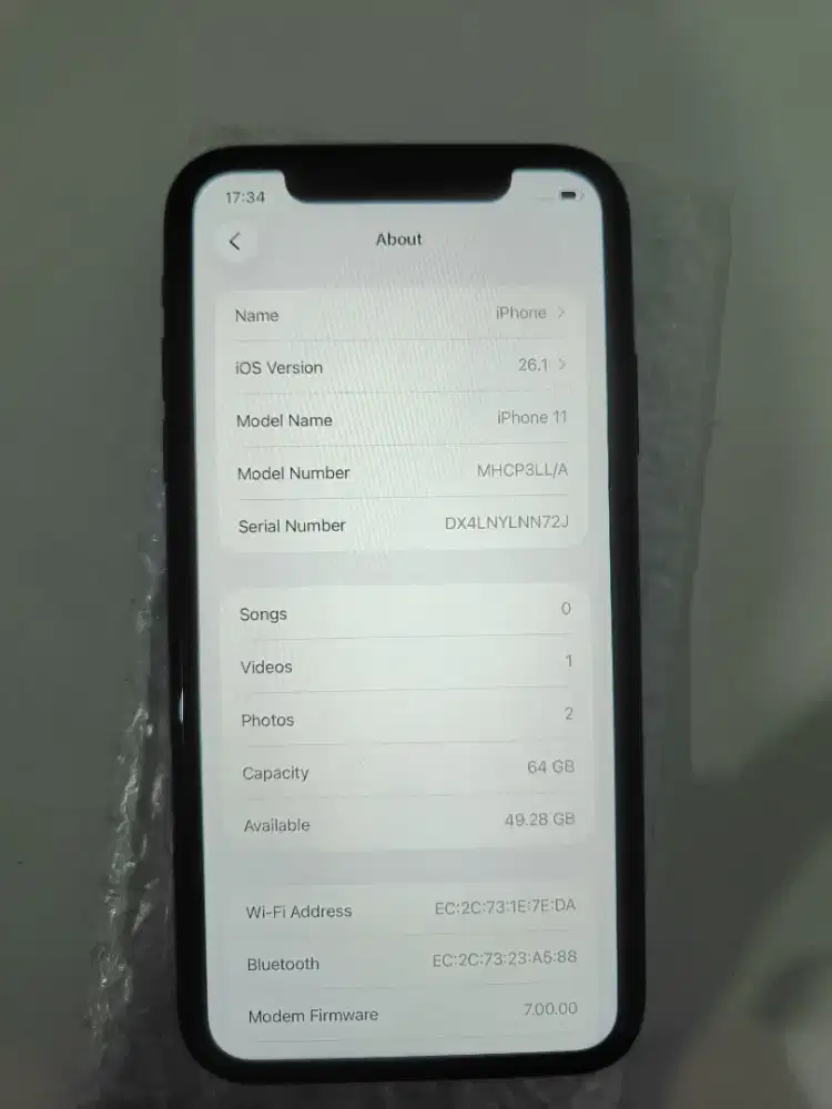 iPhone 11 64gb mulus