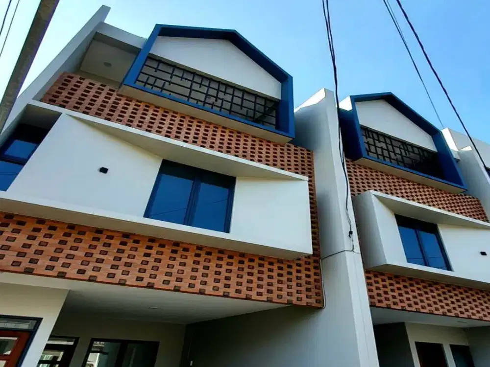 RUMAH CLUSTER BARU !!! SEMI APARTHOUSE, BELAKANG MALL PEJATEN VILLAGE
