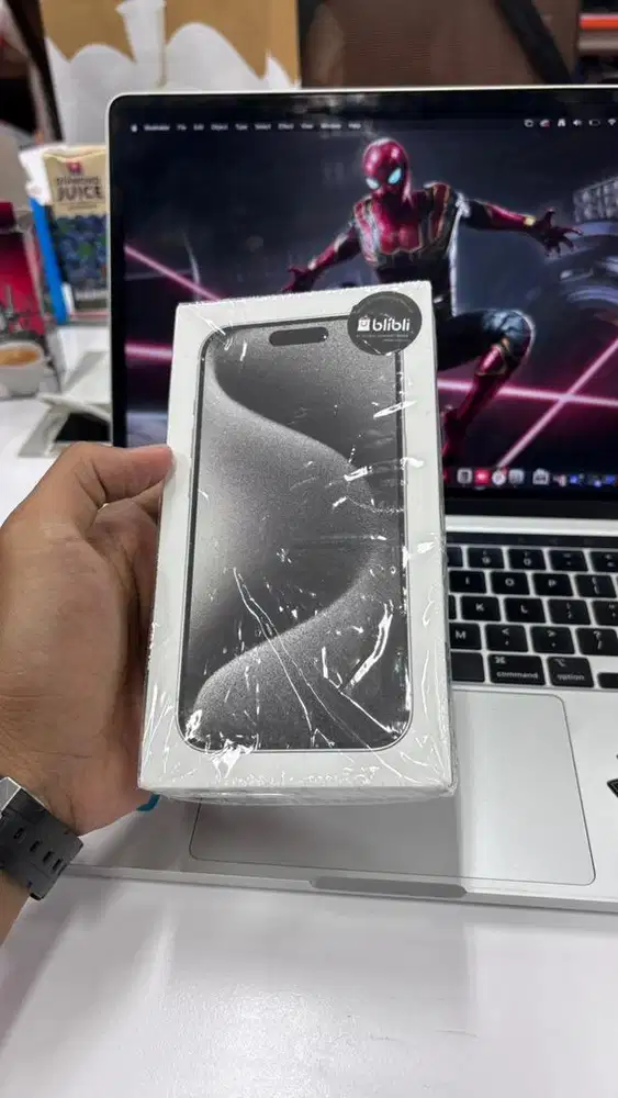 iPhone 15 Pro 128GB white titanium