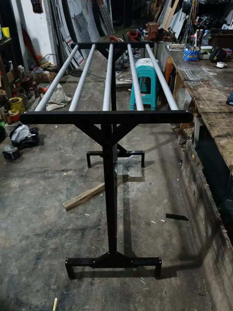 Jual jemuran aluminium bahan besar dan kokoh
