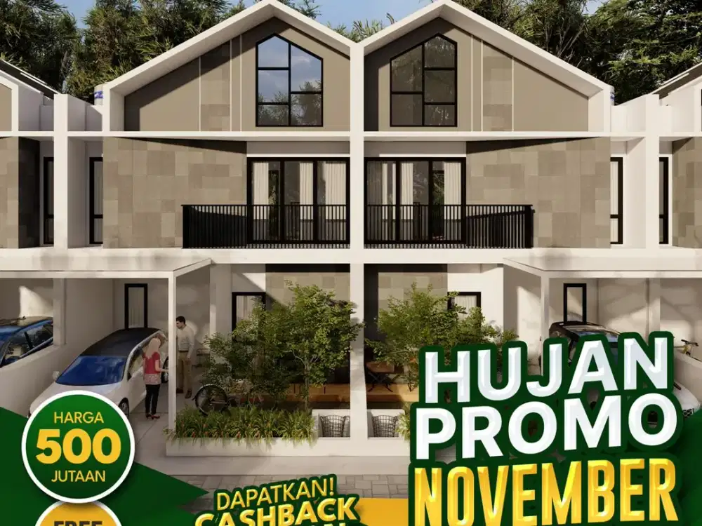 Rumah Modern dan Stylish Dekat Kampus UNS Solo