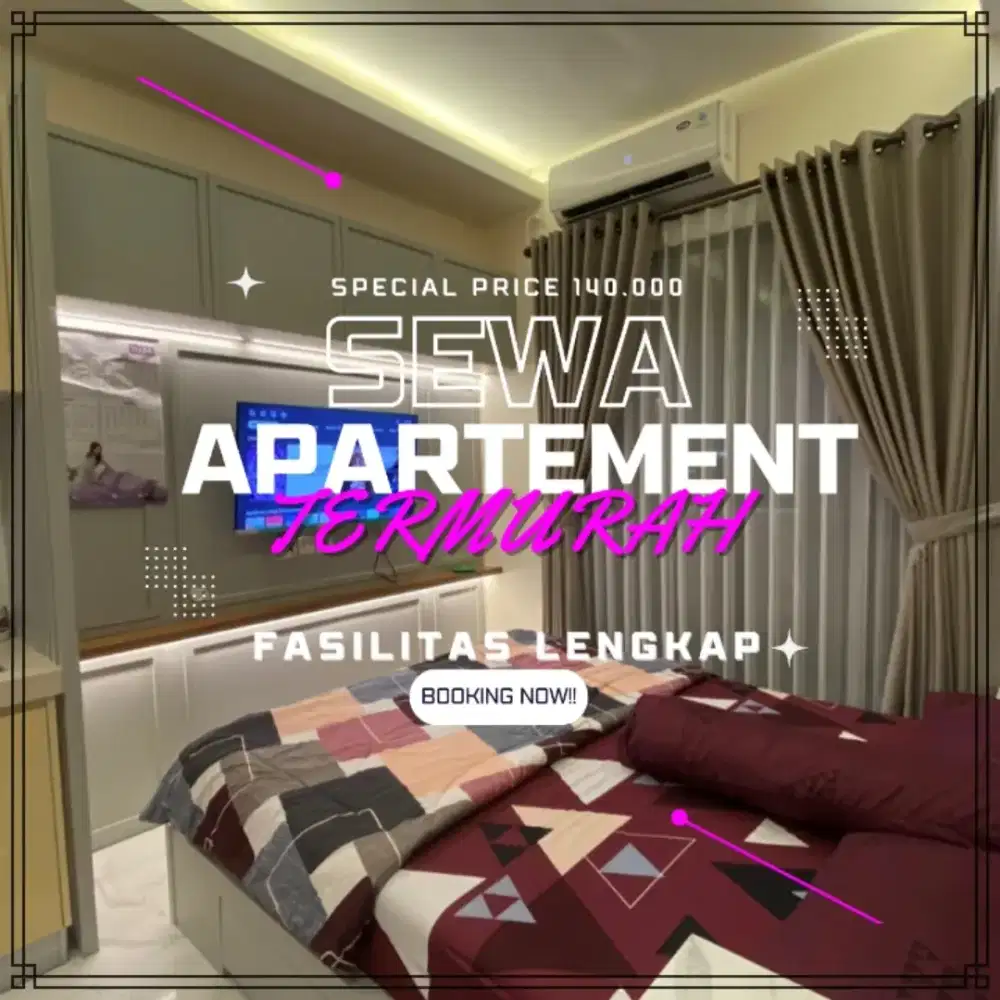 Sewa Apartemen Tangerang SPRINGWOOD RESIDENCE Harian Transit Termurah