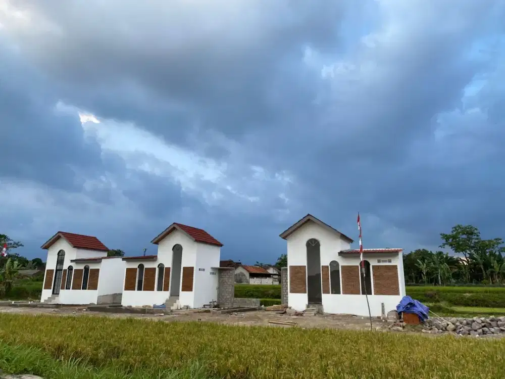 Rumah Siap Bangun Lahan Luas Di Prambanan Harga 200Jtan