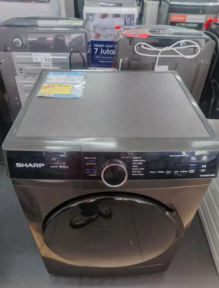 Mesin cuci Sharp 9kg