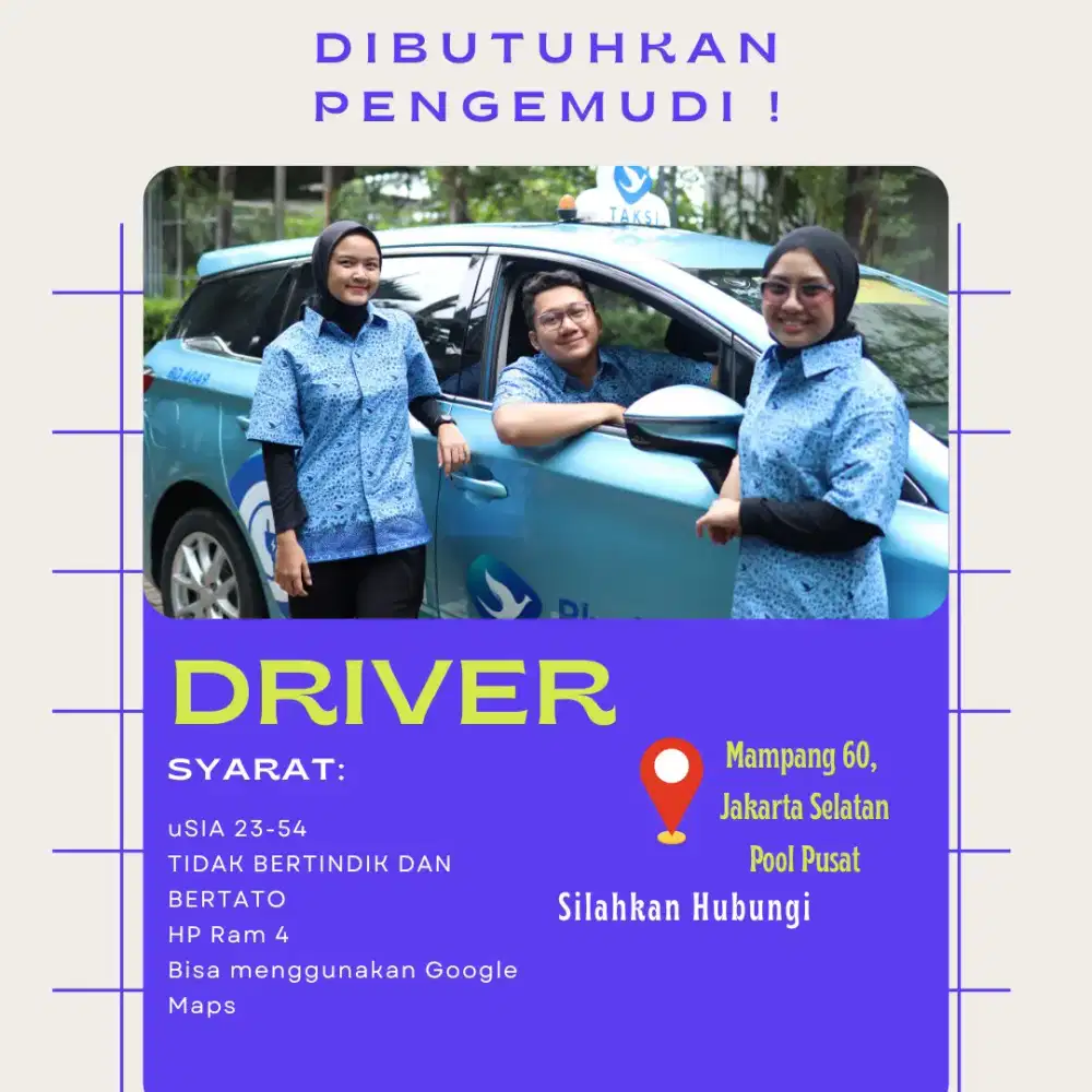 Supir Taxi Executive
