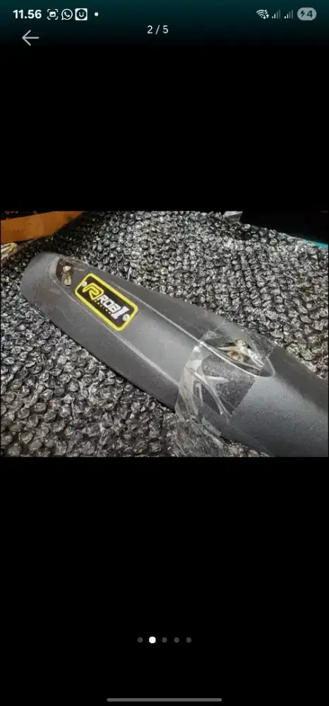 Knalpot Racing Rob1 Vespa matic