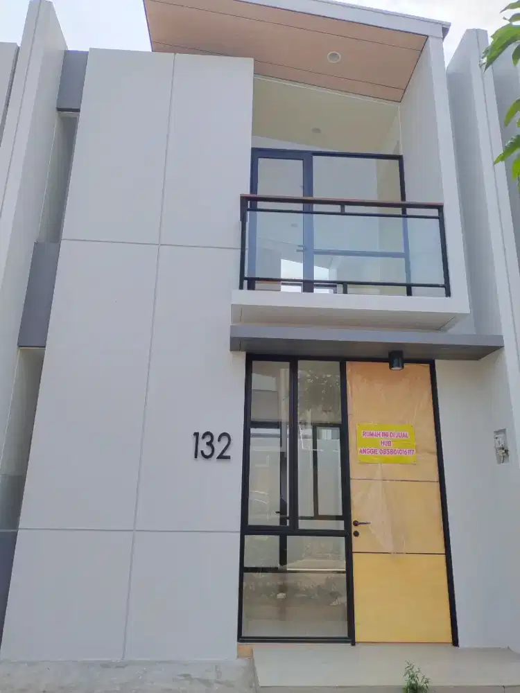 Rumah baru siap huni jual rugi