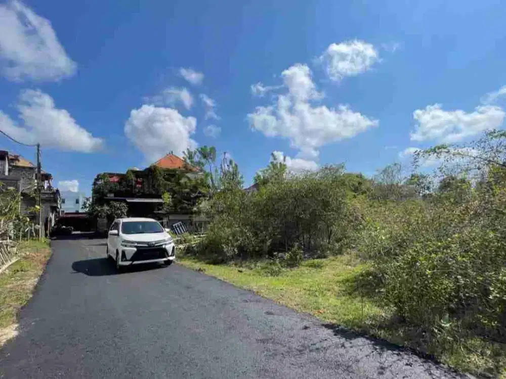 Dijual Tanah Start 100m2 di Jimbaran dekat Unud Bali