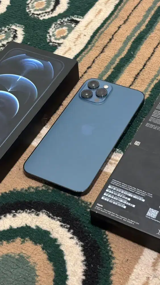 iPhone 12 Promax 128GB Pacific Blue Ex iBox