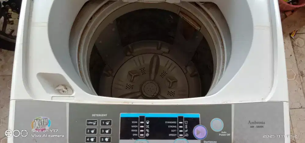 Dijual mesin cuci otomatis 1 tabung Sanken