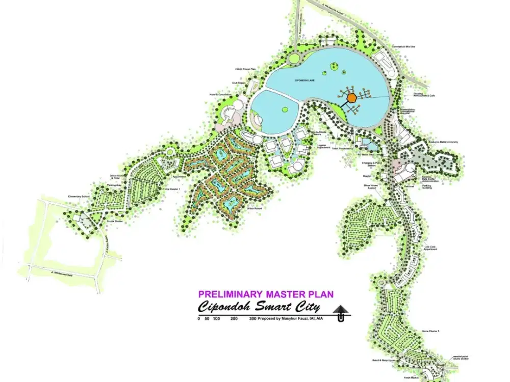 Dijual CIPONDOH SMART CITY 126ha Gratis Danau SITU CIPONDOH