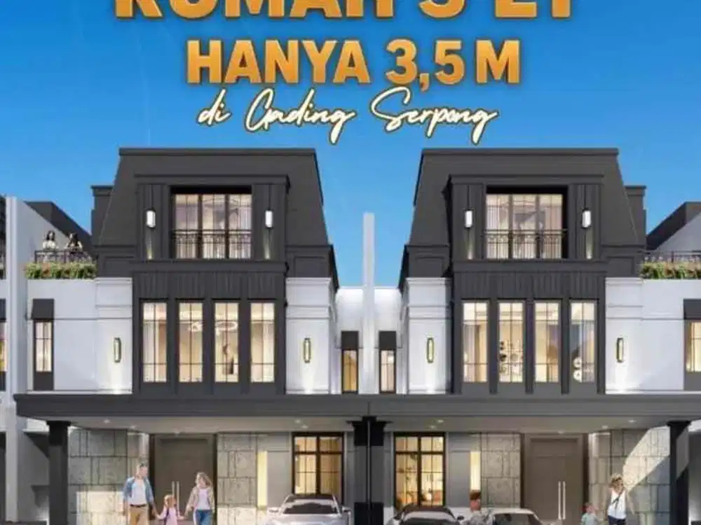 Cluster Altadena Rumah 3 lantai di Gading Serpong