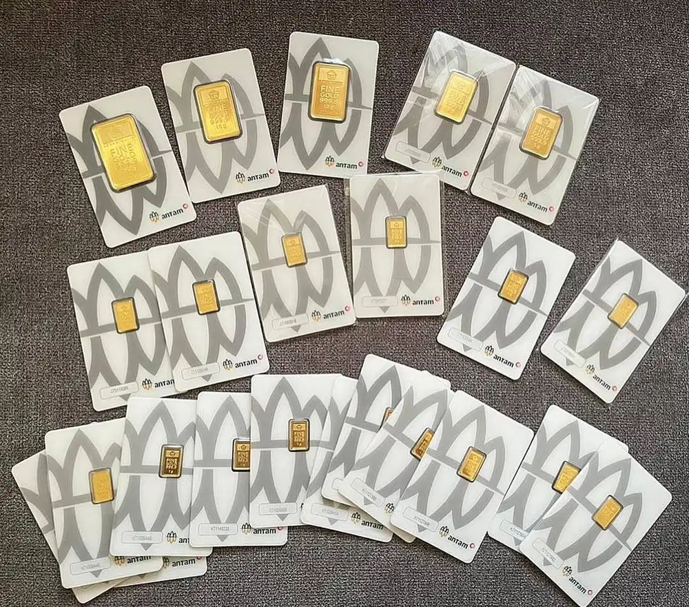 Logam mulia emas Antam