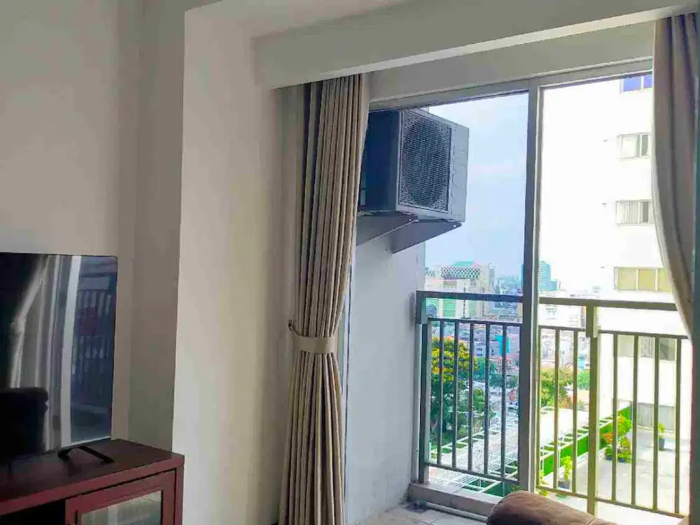 Apartemen 2 Kamar Fullfurnished di Jakarta Pusat Cosmo Residences CBD Thamrin
