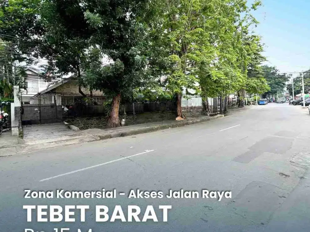 Dijual Area Komersil di tebet