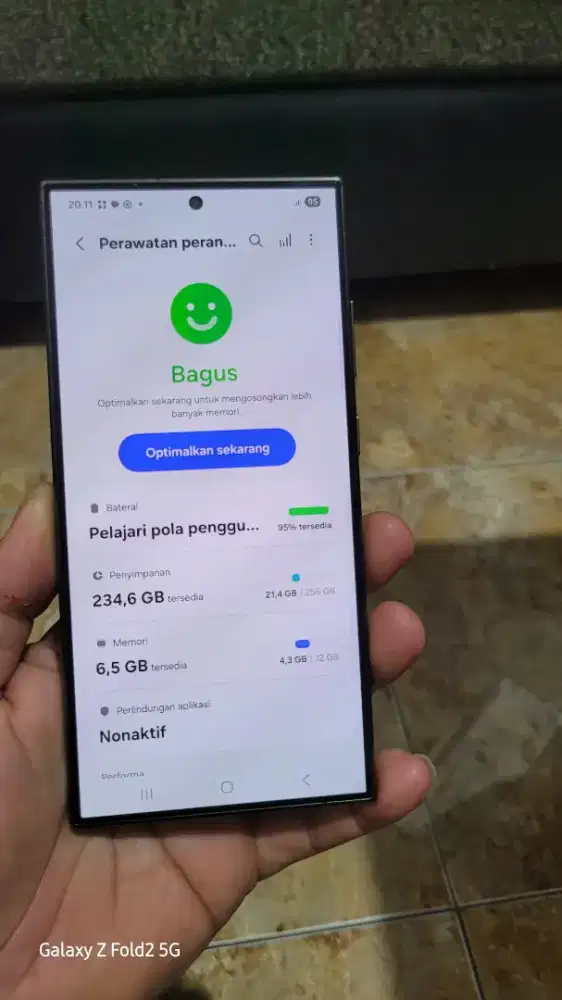 Samsung galaxy S24ultra RAM 12/256GB second sein