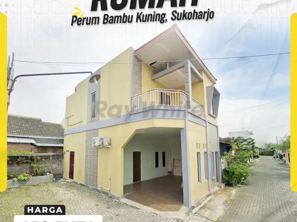 Dijual Rumah Cluster 2 Lantai Semi Furnished Harga Murah Di Sukoharjo Kota