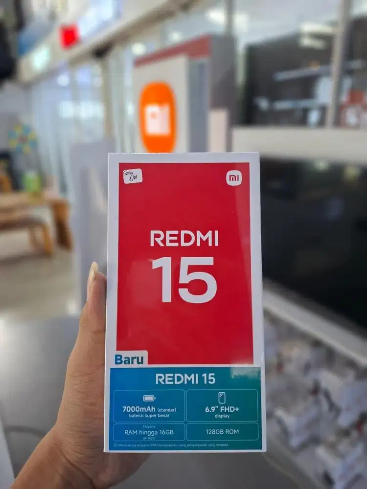 Redmi 15 Batrai 7000 mAh 16/128 NFC