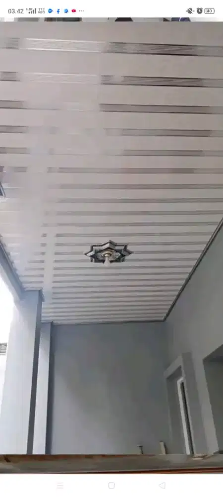 Terima jasa pemasangan pelapon/atap baja ringan murah