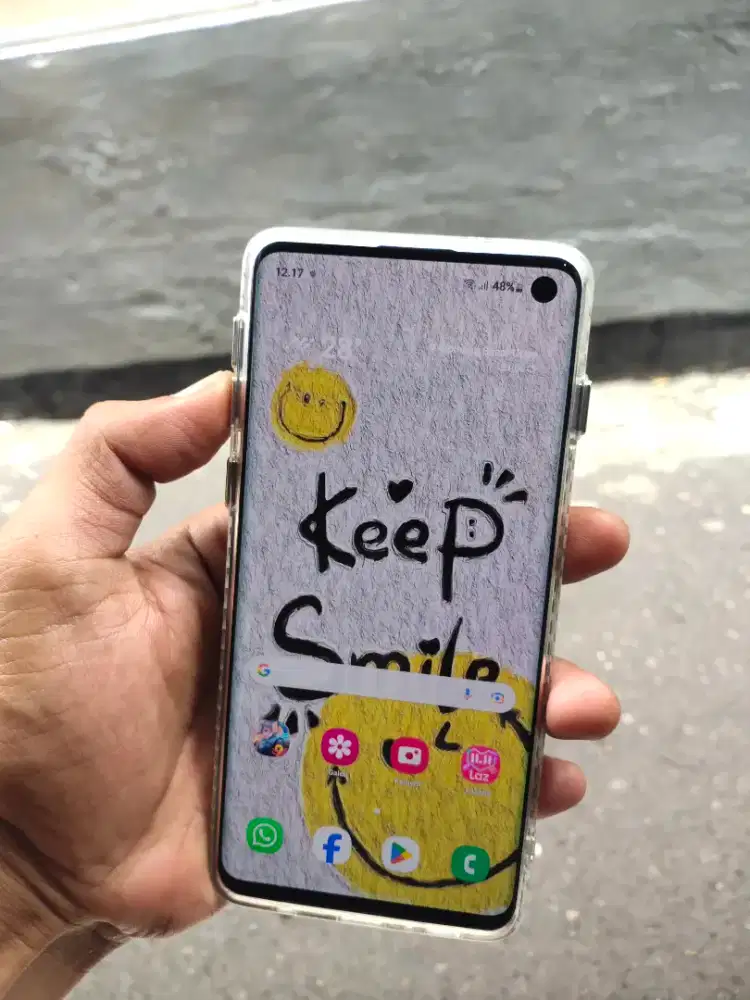 Samsung s10 Rf8 Dual sim ram 8/128 Hp ajah